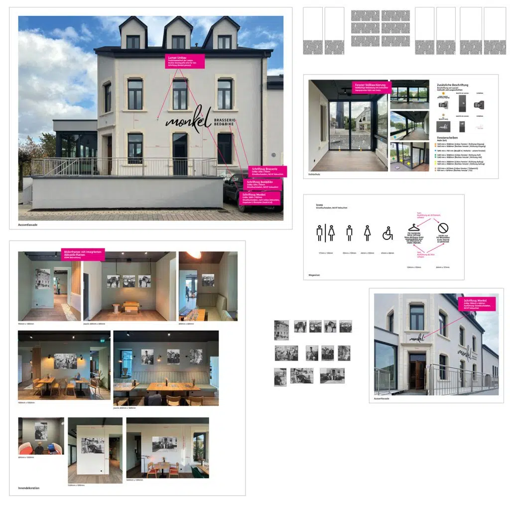 Logoerstellung und & Signage - Monkel, Olingen | SL Conceptstudio