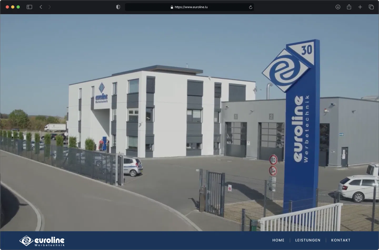 Webdesign | euroline - werbetechnik